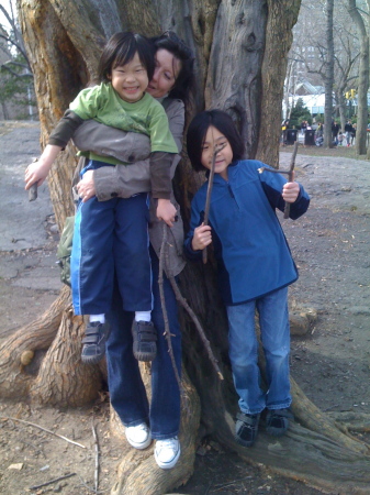 NYC Central Park with my nephews