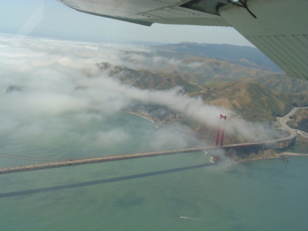 1,400' over SF Bay-Full Flaps Minimum Airspeed