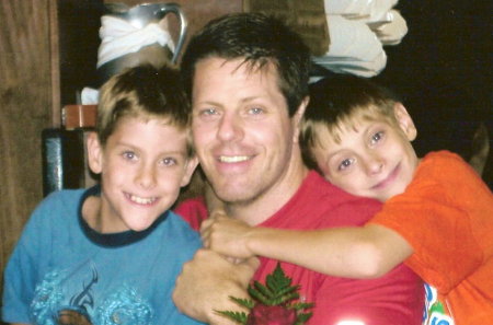 With my boy's, 2007.