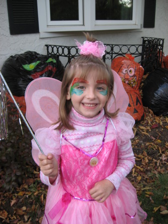 Fairy Rachael ready for Halloween
