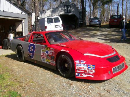 MY SONS RACE CAR