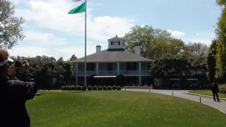 Clubhouse at Augusta National (4-6-2009)