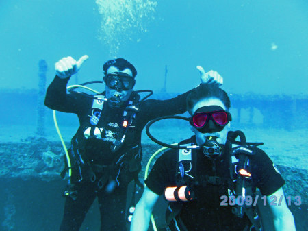 Scuba Diving in Fla. Keys Dec. '09