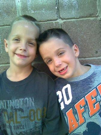 My Grandsons Terry and Nathan
