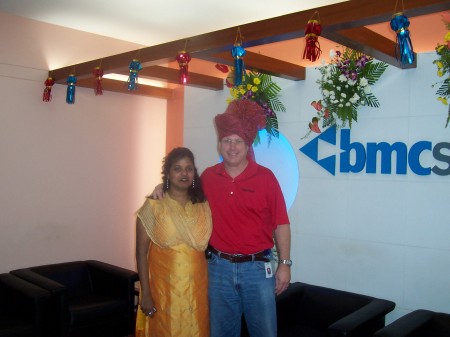 Pune india office - check the hat