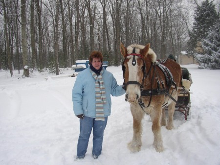 me and Bob the horse