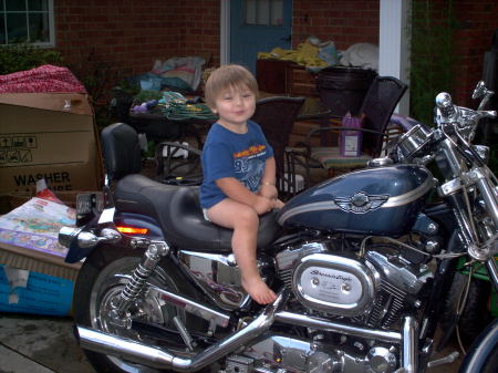 Future rider--- this is his bike