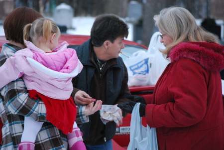 Ashley, Braelyn, Kathy and Joan