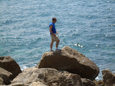 One Italy trip, on the rocks