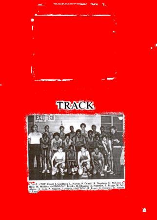 I was also on the Track Team