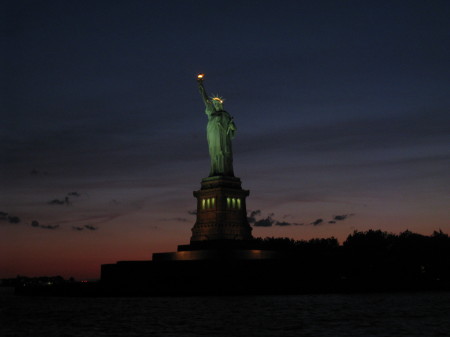 Boat ride to the Statue of Liberty
