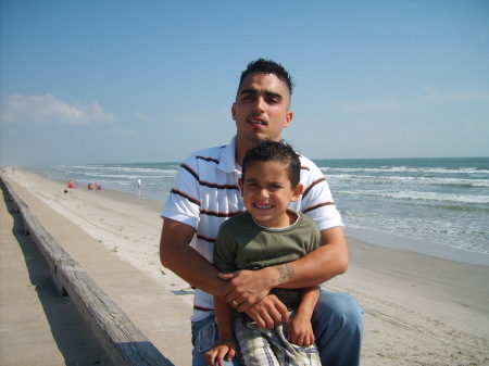 My Oldest son Emilio and his son Emilio jr