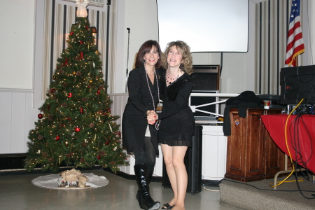 Maureen and I at a Christmas party in 2007