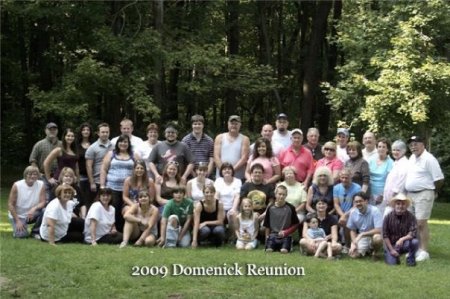 The 2009 Domenick Family Reunion