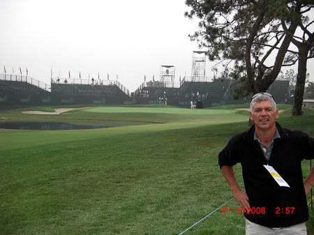 At the US Open at Torrey Pines