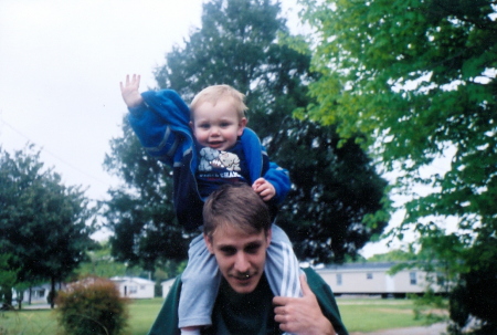 Chris and son Colby