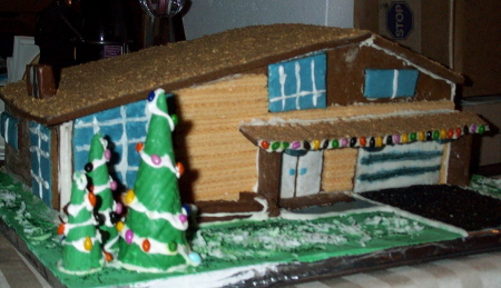 Our House in Gingerbread