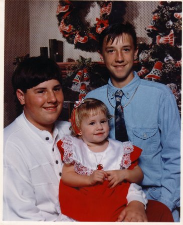 1993  David Jr, Brian, and Jorden