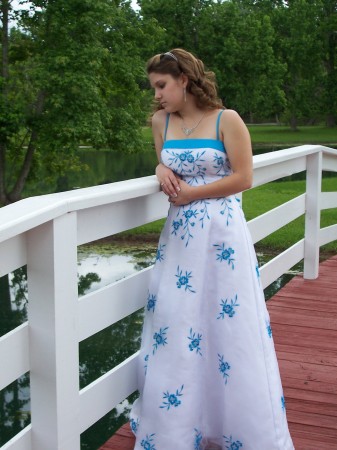 My daughter Kirsten (prom 2009)