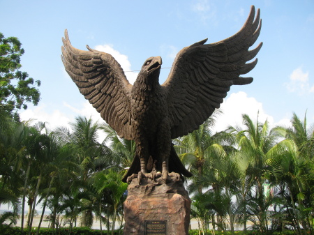 Eagle Sculpture at Bintan Ferry