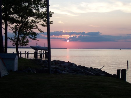 back yard at my weekend hideout