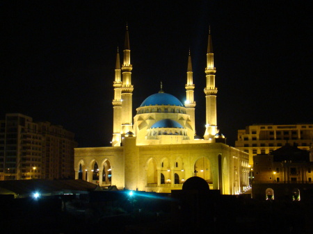 Mosque in Beirut downtown   July 18, 2009