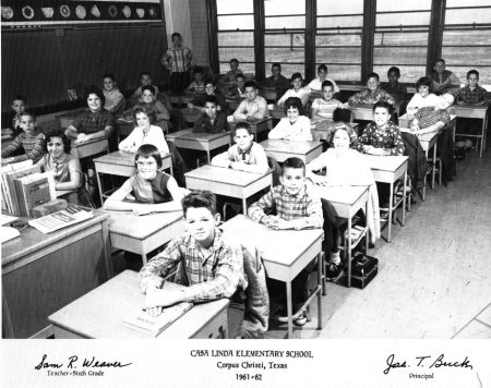 1962 - Mr Weaver's 6th Grade Class