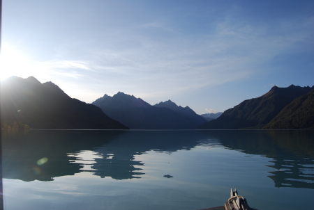 Alaska's lake cresent