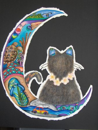 "Kitty On The Moon"