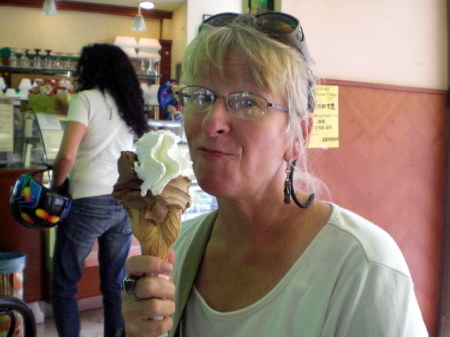 ice cream in Pescara, Italy