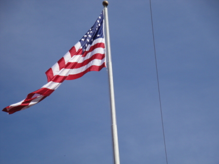 Flag at OSU football game.