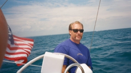 Sailing on Lake Michigan