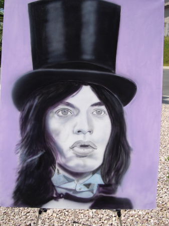 Mick Jagger  Painted 7/20/09