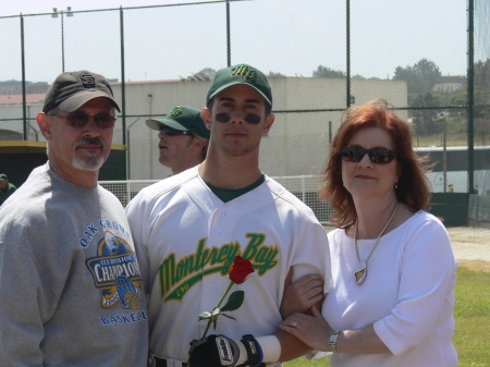 My husband, Dennis and my son, Nick