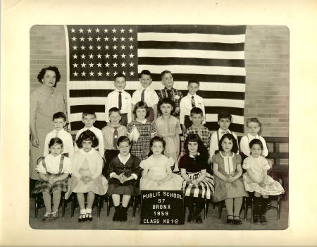 1959 Class Photo - PS 97, Kindergarten