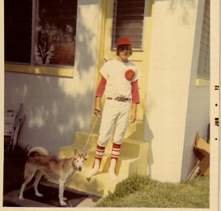 Ken with dog Kim