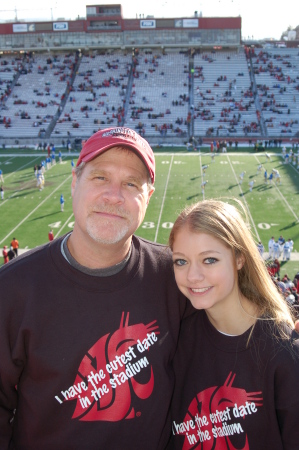 Dad's Weekend WSU 2009 w/ Meg