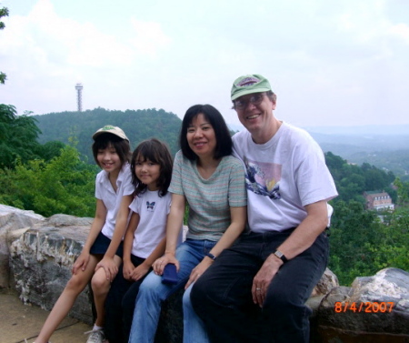 John Hilliard and family in Hot Springs, AR 07