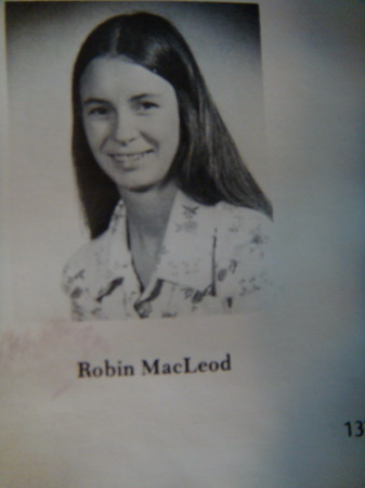 ROBIN MACLEOD --HIGH SCHOOL GRADUATION PHOTO