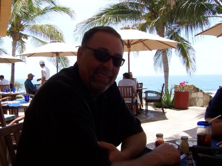 My husband Bob in Cabo, Mexico