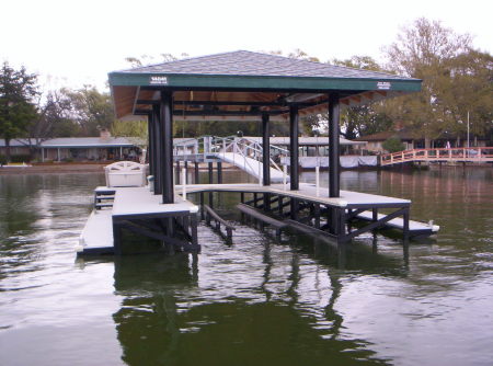 2007 FINISHED THE PIER AND DOCK