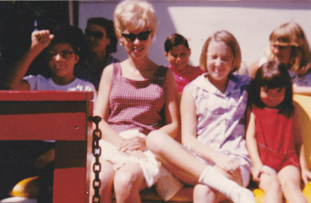 My Mom, my sister Lynn, and Me on the IDA
