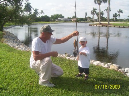 christian's first solo catch last year!