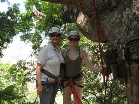 Zip Lines in Costa Rica March '09