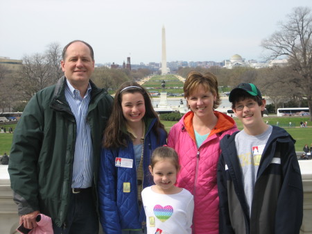 My oldest duaghter Amy with family