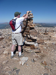 hiking on bald mountain in utah