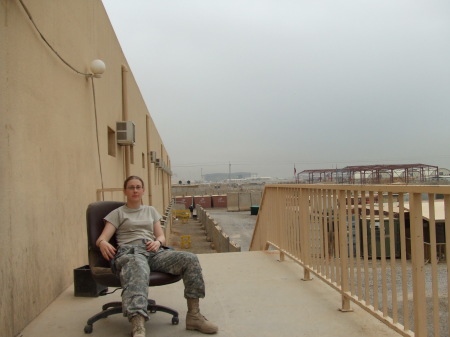 Chilling on the FOB