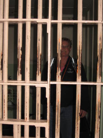 Pam, my sister, at Alcatraz