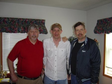 Bob, Tom and Steve Sousek, my brothers.