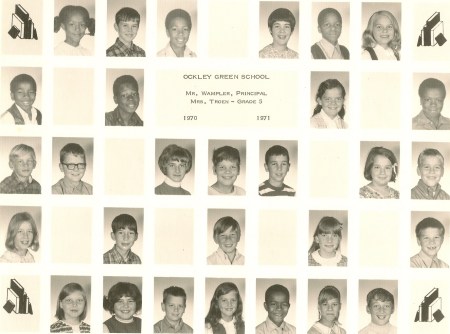 Ockley Green School 1970-1971